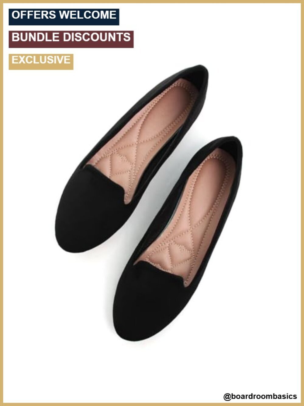 Ballet Flats - Comfortable Slip On Loafers for Women
